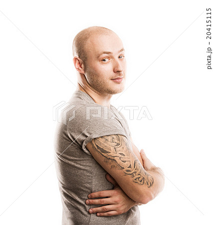 Man with tattoo Man with tattoo 20415115