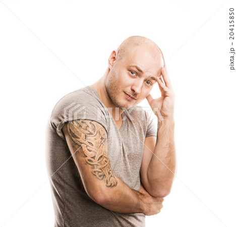 Man with tattoo 20415850