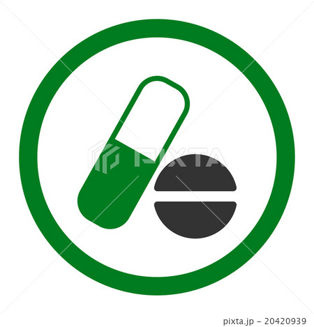 Medication Rounded Vector Icon 20420939