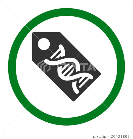 DNA Marker Rounded Vector Icon DNA Marker Rounded Vector Icon 20421805