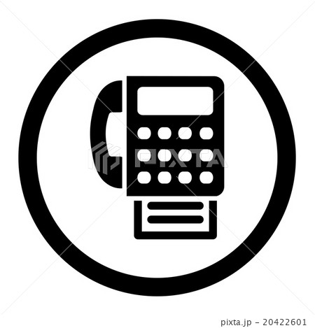 Fax Rounded Vector Icon Fax Rounded Vector Icon 20422601