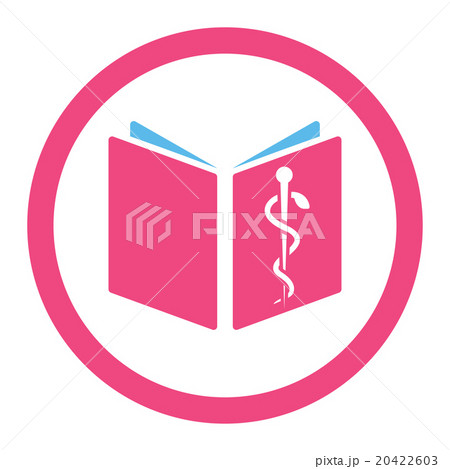 Drug Handbook Rounded Vector Icon 20422603