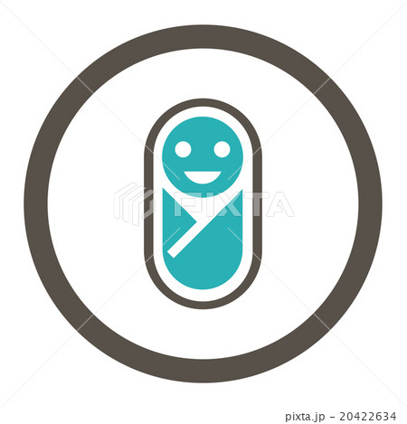Newborn Rounded Vector Icon Newborn Rounded Vector Icon 20422634