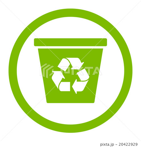 Recycle Bin Rounded Vector Icon 20422929