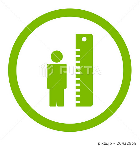 Height Meter Rounded Vector Icon 20422958