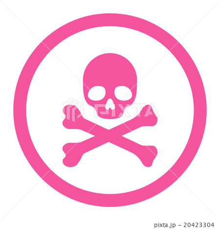 Death Rounded Vector Icon 20423304