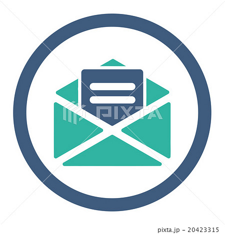 Open Mail Rounded Vector Icon 20423315