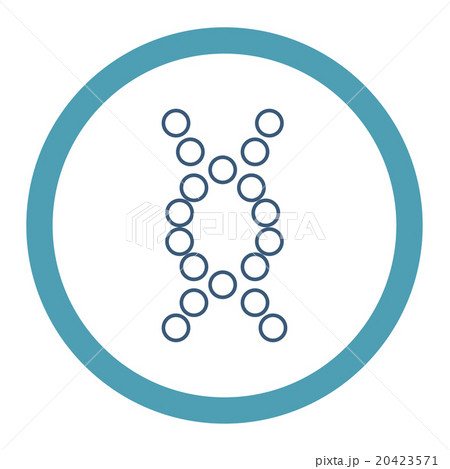 Genome Rounded Vector Icon 20423571