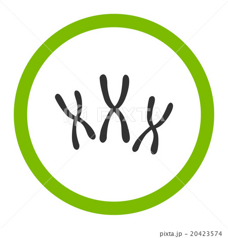 Chromosomes Rounded Vector Icon 20423574