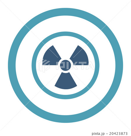 Radiation Danger Rounded Vector Icon Radiation Danger Rounded Vector Icon 20423873