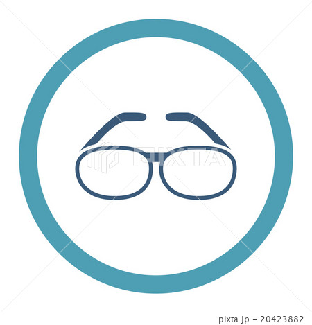 Spectacles Rounded Vector Icon Spectacles Rounded Vector Icon 20423882
