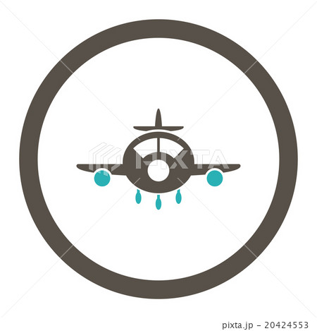Aircraft Rounded Vector Icon Aircraft Rounded Vector Icon 20424553