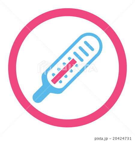 Thermometer Rounded Vector Icon 20424731