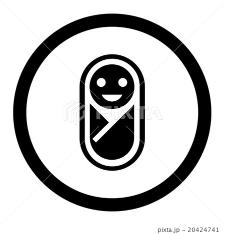 Newborn Rounded Vector Icon 20424741