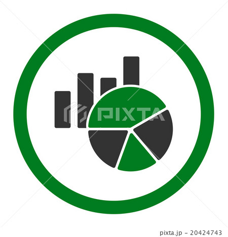 Charts Rounded Vector Icon 20424743