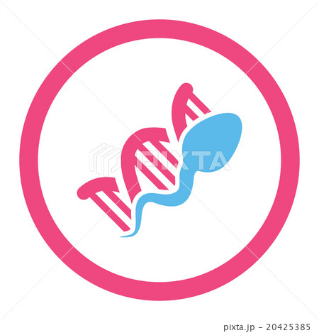 Sperm Replication Rounded Vector Icon Sperm Replication Rounded Vector Icon 20425385