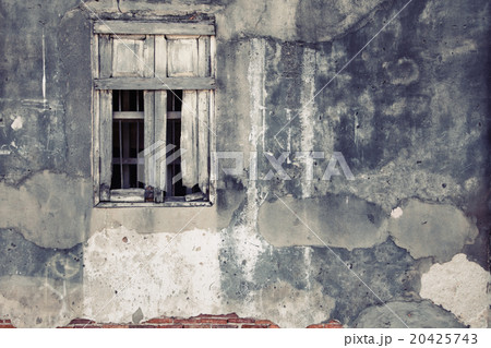 old window in an ancient brick wall old window in an ancient brick wall 20425743