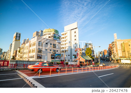 View of Asakusa district in Tokyo, Japan 20427476
