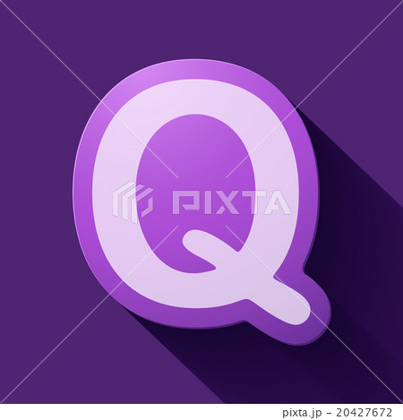 Volume icons alphabet: Q Volume icons alphabet: Q 20427672