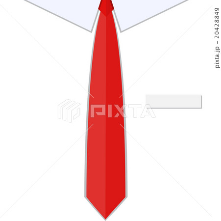 Business man shirt with red tie 20428849