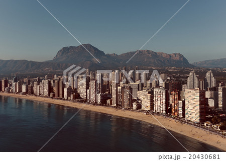 Coastline of a Benidorm city Coastline of a Benidorm city 20430681