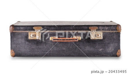 Black suitcase lying 20433495