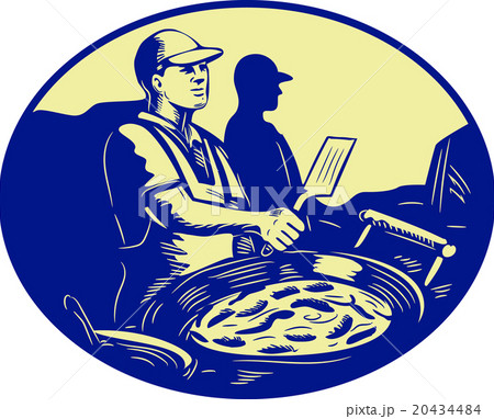Taco Chef Cook Man Side Oval Retro Taco Chef Cook Man Side Oval Retro 20434484