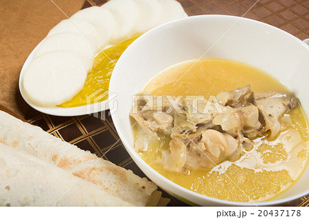 Shurpa - traditional soup with lamb and vegetables 20437178