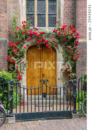 Entrance door of the Grote Kerk in Haarlem 20439241