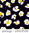 Floral seamless pattern of stroke camomile pattern 20439500