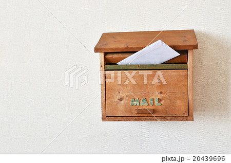 ポスト　木製 20439696