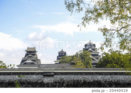 熊本城　天守閣 20440419