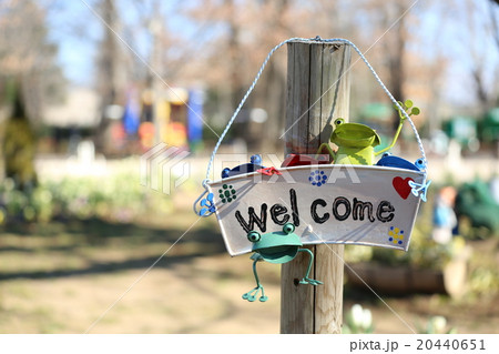 カエルの看板 20440651