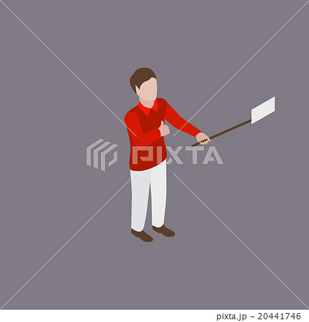 man making selfie 20441746