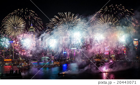 ビクトリアハーバー花火演舞 20443071