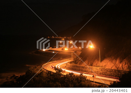 The landscape (The lighting on the road) The landscape (The lighting on the road) 20443401