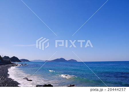 響灘の海岸の風景 響灘の海岸の風景 20444257