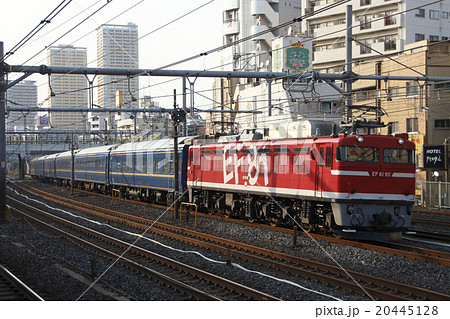 東北線を行く24系寝台車使用：黒磯訓練（試運転列車） 20445128