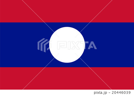 Standard Proportions for Laos Flag 20446039