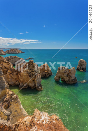 Vertical Photo beaches of Albufeira. Portugal. Vertical Photo beaches of Albufeira. Portugal. 20446522