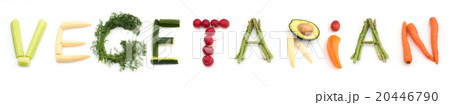 word vegetarian of vegetables 20446790