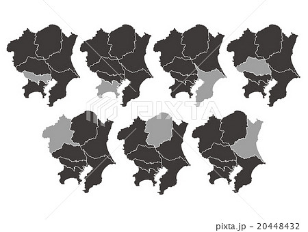 イラスト素材 地図 東北地方 のイラスト素材