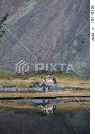 Viking village ruins in Iceland Viking village ruins in Iceland 20449306