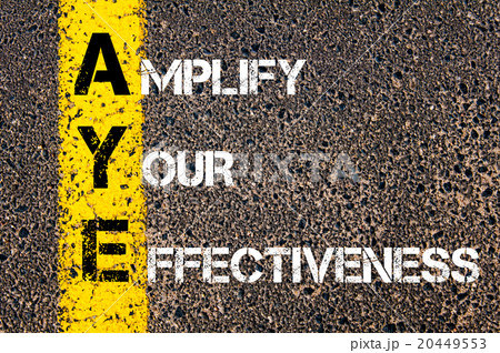 Business Acronym AYE Amplify Your Effectiveness 20449553