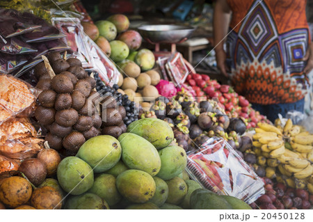 fruit market in the village in Bali, Indonesia. 20450128