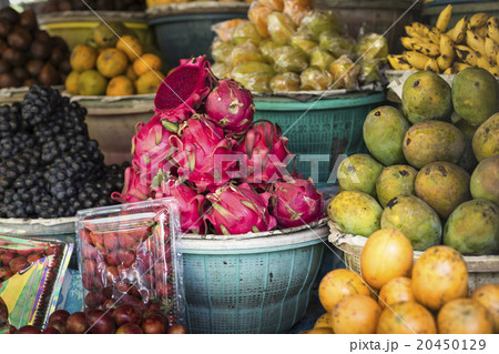 fruit market in the village in Bali, Indonesia. fruit market in the village in Bali, Indonesia. 20450129