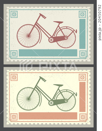 Retro postage stamps 20450792