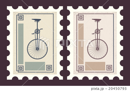 Retro postage stamps 20450793