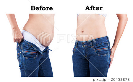 women body before and after fat belly 20452878