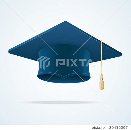 Education Cup on White. Graduation Cap. 20456097
